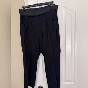 Old Navy Black High-Waist Stretch Ponte Pants for Women size XL